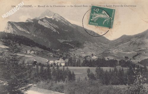 534 Dauphin&eacute; Massif de la Chartreuse le Grand-Som ... Saint Pierre-de-Chartreuse