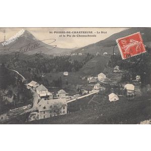 JG 113 St-Pierre-de-Chartreuse la Diat et le Pic de Chamechaude