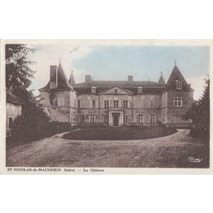 St-Nicolas-de-Macherin (Is&egrave;re) le ch&acirc;teau