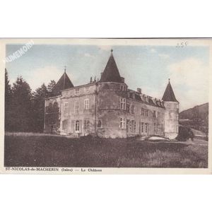 St-Nicolas-de-Macherin (Is&egrave;re) le ch&acirc;teau