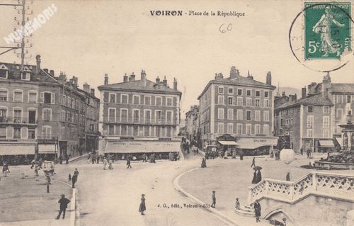 JG 431 Voiron Place de la R&eacute;publique