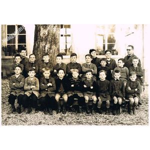 le Pin en 1953-54 &eacute;cole des gar&ccedil;ons