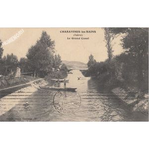 Charavines-les-Bains (Is&egrave;re) le Grand canal
