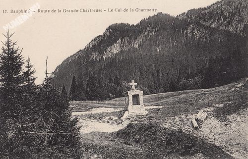 017 Dauphin&eacute; route de la Grande-Chartreuse le Col de la Charmette