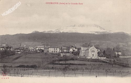 Coublevie (Is&egrave;re) et la Grande-Sure