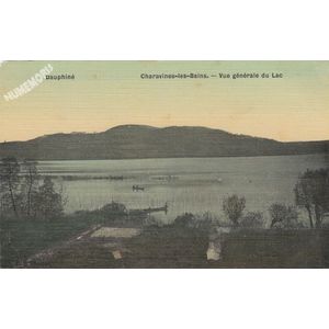 Dauphin&eacute; Charavines-les-Bains vue g&eacute;n&eacute;rale du lac