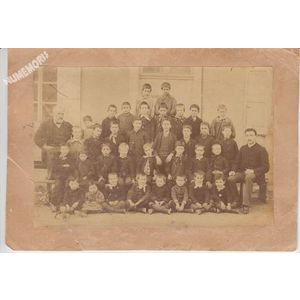 Saint-Etienne-de-Crossey : &eacute;cole des gar&ccedil;ons avant 1914