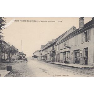 JG 544 Saint-Joseph-de-Rivi&egrave;re recette buraliste Cottin