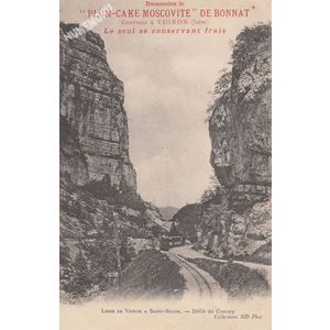 062 Ligne de Voiron &agrave; Saint-B&eacute;ron Gorges du Crossey collections ND Phot