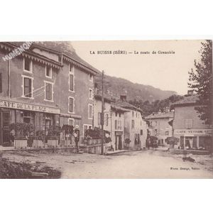 la Buisse (Is&egrave;re) la route de Grenoble
