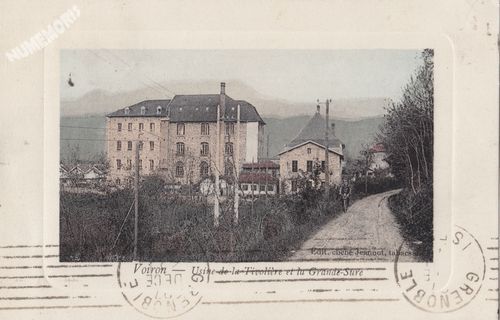 Voiron usine de la Tivoli&egrave;re et la Grande Sure 