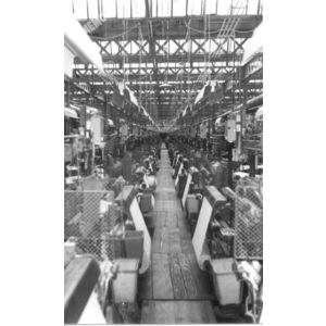 Voiron : m&eacute;tiers &agrave; tisser de l'usine JB Martin