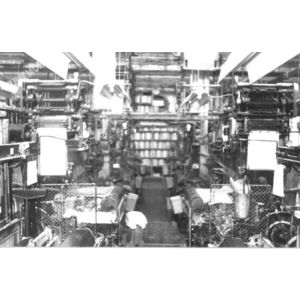 Voiron : m&eacute;tiers &agrave; tisser de l'usine JB Martin