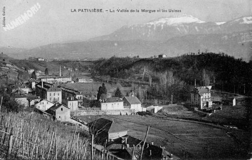la Patini&egrave;re la vall&eacute;e de la Morgue et les Usines