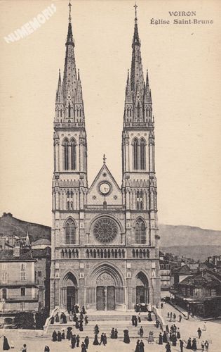 GD 161 Voiron &eacute;glise Saint-Bruno
