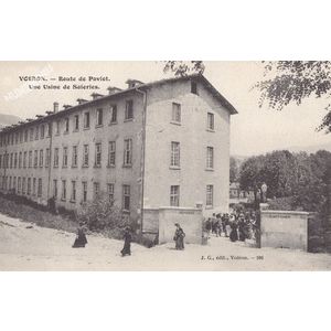 JG 166 Voiron route de Paviot une usine de Soieries