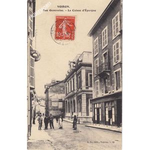 JG 085 Voiron rue Genevoise la Caisse d'Epargne