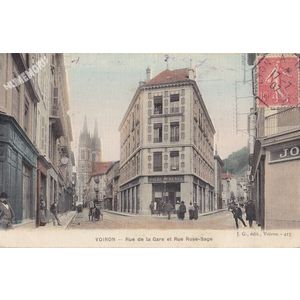 JG 417 Voiron rue de la Gare et rue Rose-Sage
