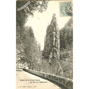 JG 096 route de la Grande Chartreuse le pic de l'Oeillette