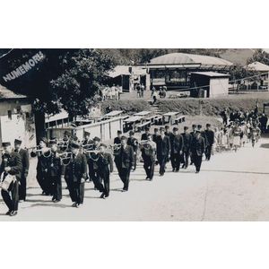 Saint Nicolas de Macherin : f&ecirc;te au village vers 1960