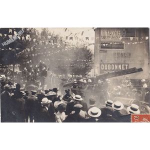 Voiron parade des pompiers avant 1914