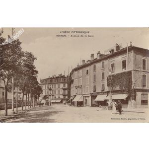 L'Isère Pittoresque Voiron avenue de la Gare