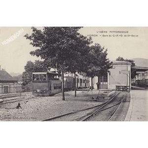 L'Is&egrave;re Pittoresque Voiron Gare su C.-F.-D. de St-Beron