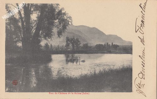Parc du ch&acirc;teau de la Buisse (Is&egrave;re)