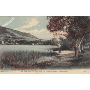 877 le Dauphin&eacute; Voiron le lac de Paladru &agrave; Charavignes LL
