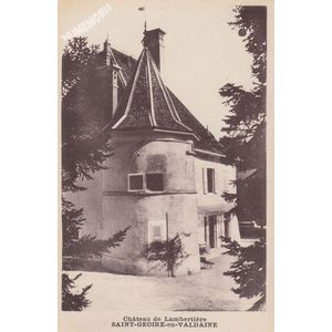 Ch&acirc;teau de Lamberti&egrave;re Saint-Geoire-en-Valdaine