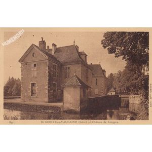 837 St Geoire-en-Valdaine (Is&egrave;re) ch&acirc;teau de Longpra