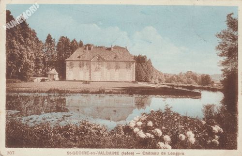 707 St-Geoire-en-Valdaine (Is&egrave;re) ch&acirc;teau de Longpra