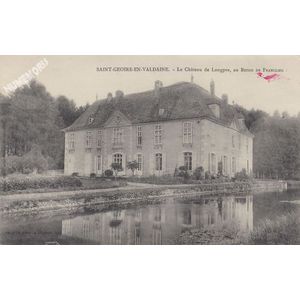 Saint-Geoire-en-Valdaine le ch&acirc;teau de Longpra, au baron de Franclieu