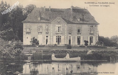 St-Geoire-en-Valdaine (Is&egrave;re) le ch&acirc;teau de Longpra