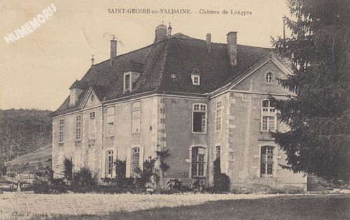Saint-Geoire-en-Valdaine ch&acirc;teau de Longpra