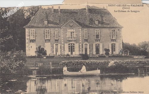 Saint-Geoire-en-Valdaine (is&egrave;re) le ch&acirc;teau de Longpra