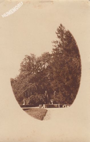 carte-photo du ch&acirc;teau de Longpra