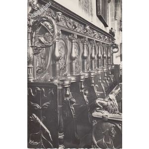 Saint-Geoire-en-Valdaine (Is&egrave;re) stalles de l'Eglise (XVe si&egrave;cle)