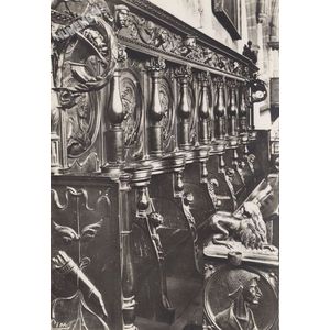 St-Geoire-en-Valdaine (38. Is&egrave;re) 120 stalles de l'Eglise (XVe s.)