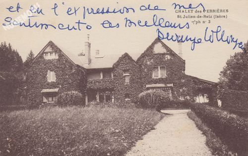Chalet des Perri&egrave;res Saint-Julien-de-Ratz (Is&egrave;re)