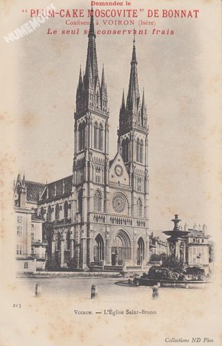 213 Voiron l'&eacute;glise Saint-Bruno