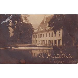 carte-photo du ch&acirc;teau de la Martelli&egrave;re &agrave; Voiron