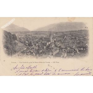 057 Voiron vue g&eacute;n&eacute;rale prise de Notre-Dame de Vou&iuml;se ND Phot