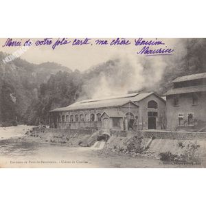 environs de Pont-de-Beauvoisin Usines de Chailles