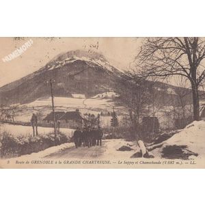 003 route de Grenoble &agrave; la Grande-Chartreuse le Sappey et Chamechaude (2.087 m.) LL
