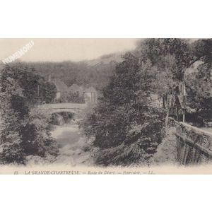 015 la Grande-Chartreuse route du d&eacute;sert Fourvoirie LL