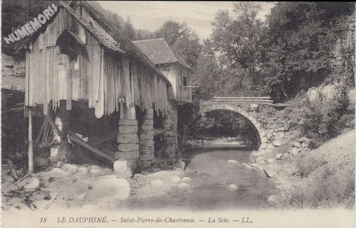 018 le Dauphin&eacute; Saint-Pierre-de-Chartreuse La Scie LL