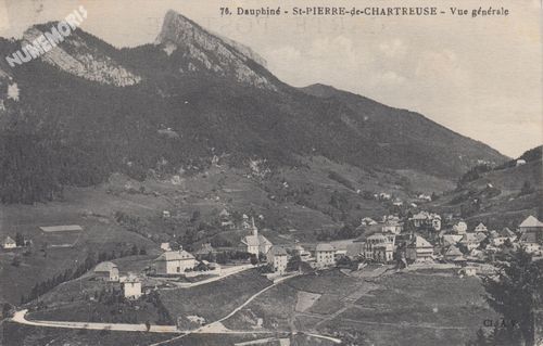 076 Dauphin&eacute; St-Pierre-de-Chartreuse vue g&eacute;n&eacute;rale