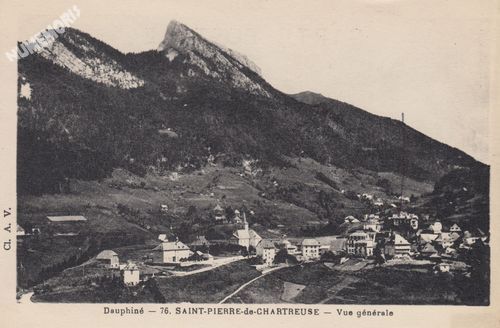 Dauphin&eacute; 76 Saint-Pierre-de-Chartreuse vue g&eacute;n&eacute;rale