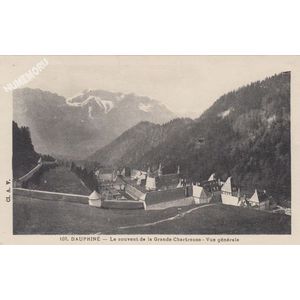 102 Dauhin&eacute; le couvent de la Grande-Chartreuse vue g&eacute;n&eacute;rale